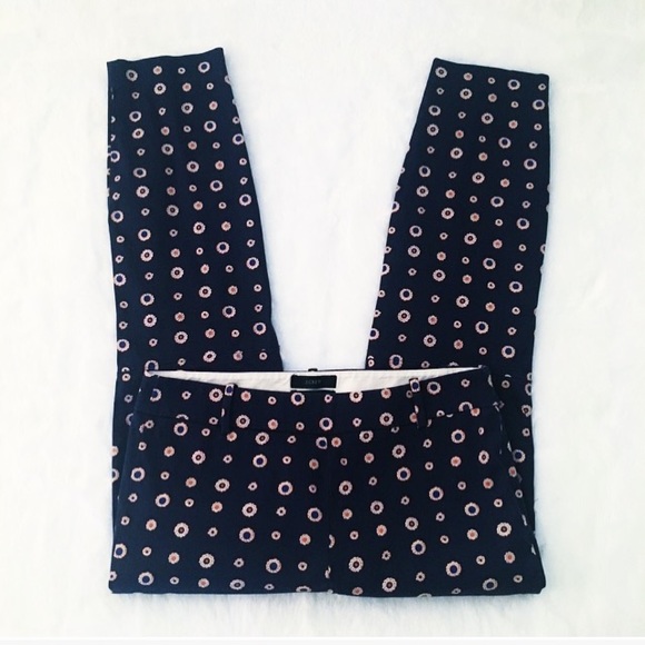 J. Crew Navy Foulard Minnie Pants - Picture 3 of 7